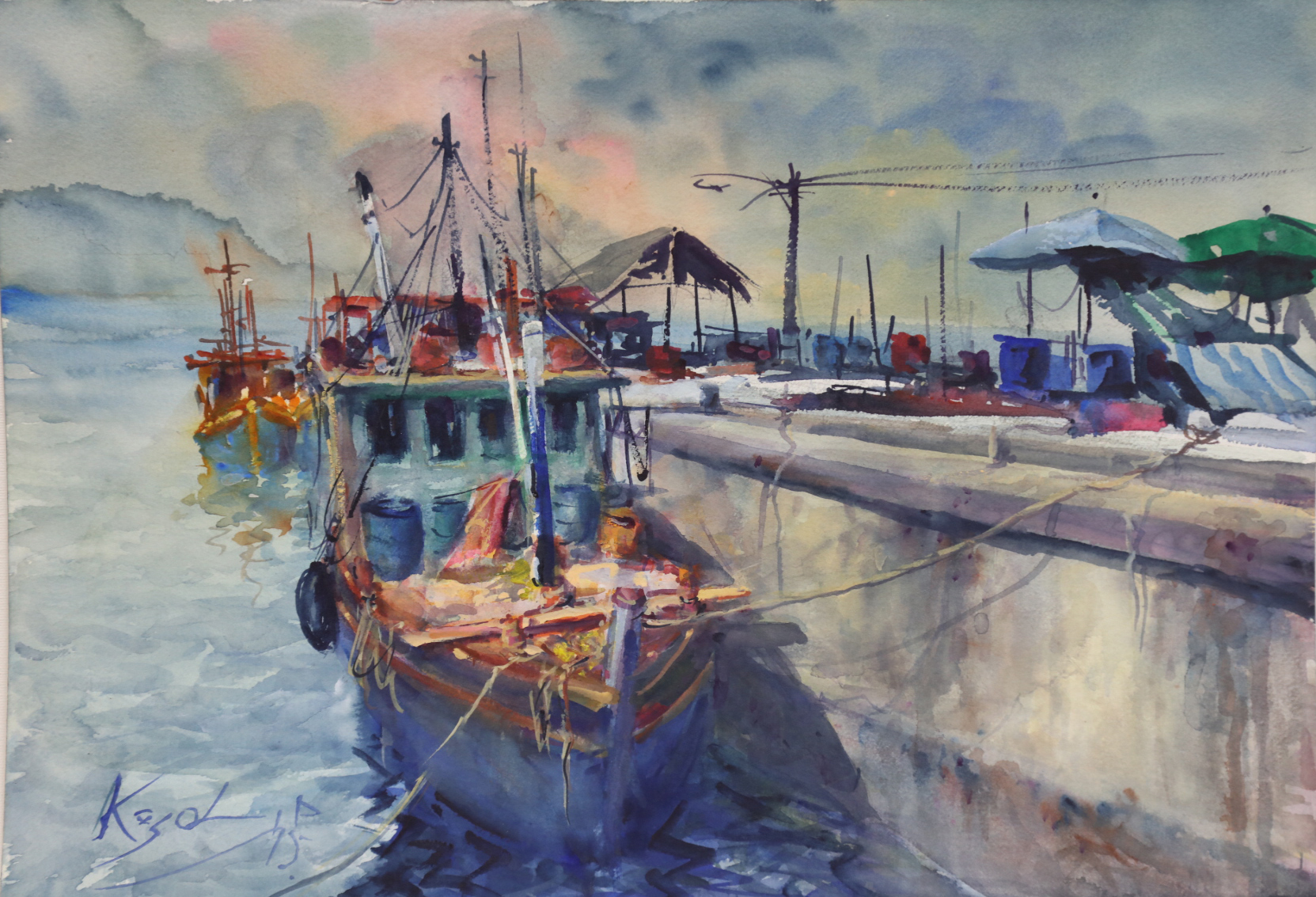 Art Exhibition ��Watercolor Painting: Paintery Image��