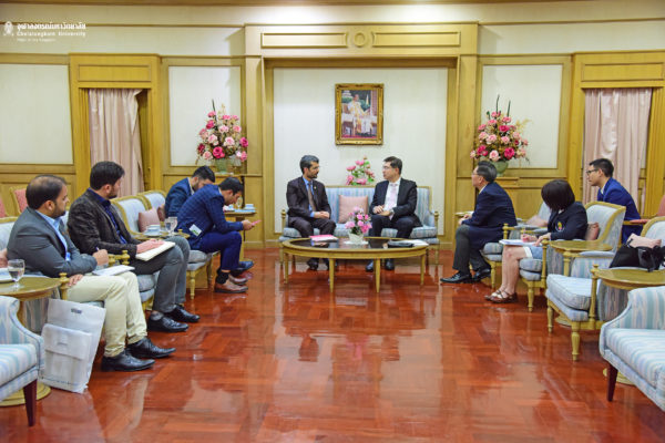 Mr.Abdul Tawab Balakarzi, Deputy Minister of Academic Affairs ประเทศอัฟกานิสถาน และคณะเยือนจุฬาฯ