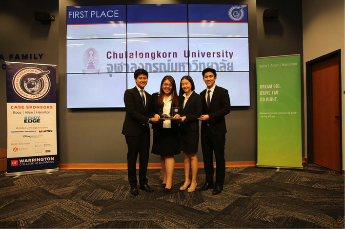 BBA Chula Students Win First Place at the Heavener International Case Competition (HICC)