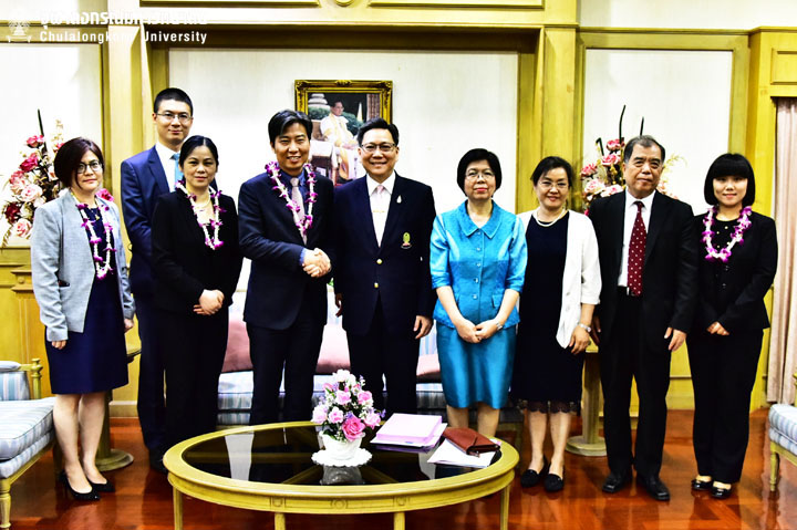 จุฬาฯต้อนรับผู้บริหาร Hanban ประเทศสาธารณรัฐประชาชนจีน