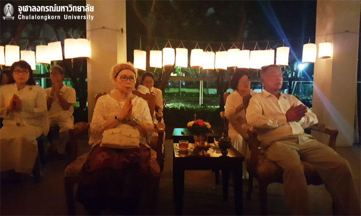 งาน “วิสาขบูชา” ณ ธรรมสถานจุฬาฯ