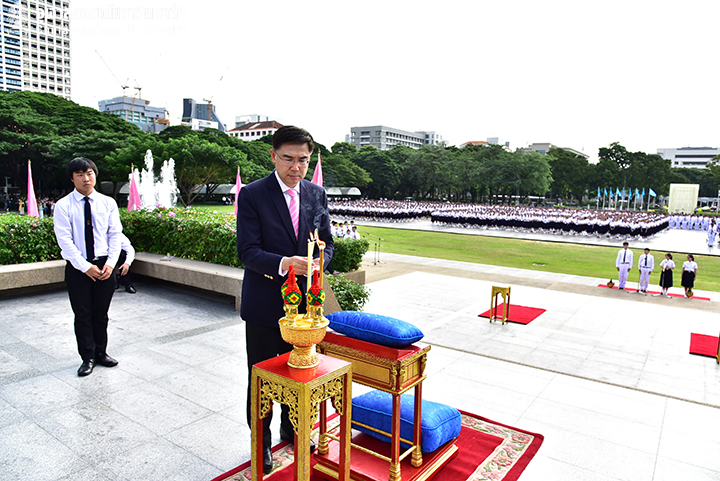 จุฬาฯจัดพิธีถวายสัตย์ปฏิญาณตนเป็นนิสิตจุฬาฯต้อนรับนิสิตใหม่สู่รั้วจามจุรี