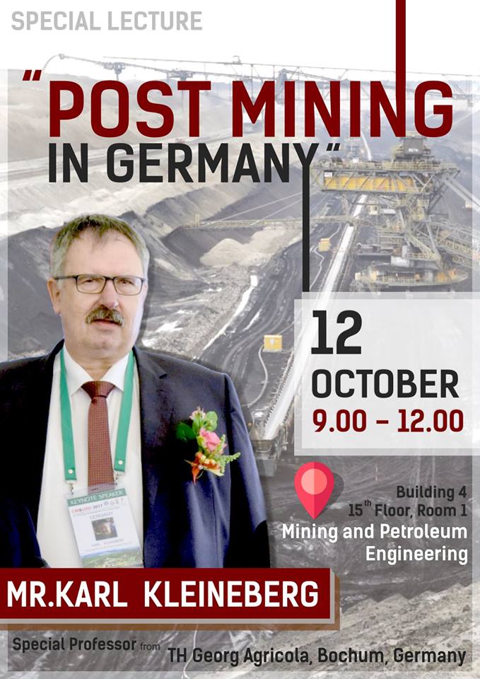A Special Lecture on “Post Mining in Germany”