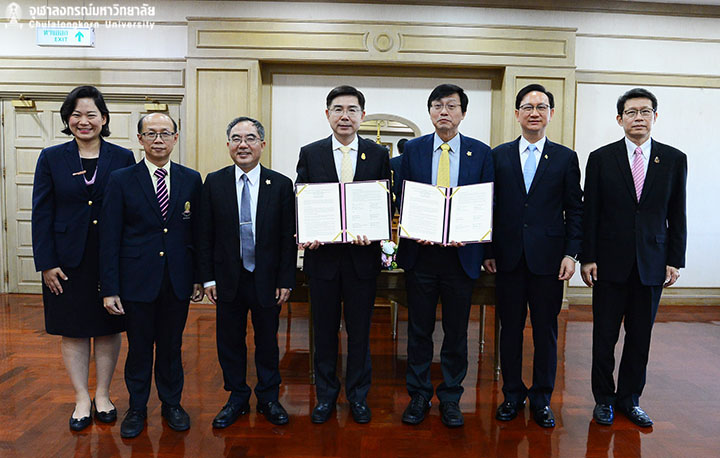 พิธีลงนามความร่วมมือจุฬาฯ – NTU