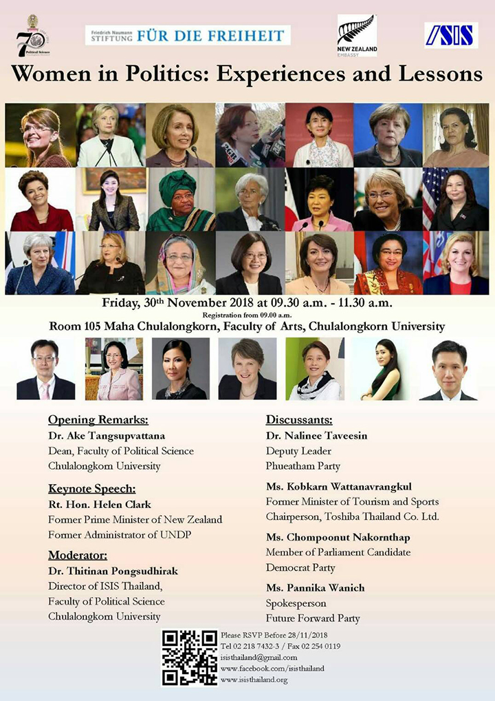 ๶�สว�Ȩ��สาธารณะ  “Women in Politics”