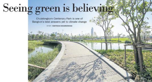 Seeing green is believing
