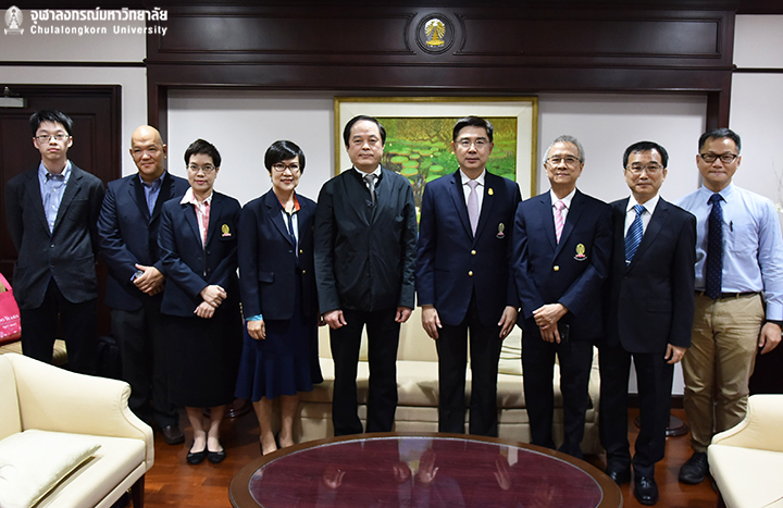 ต้อนรับผู้บริหารมหาวิทยาลัยไต้หวัน