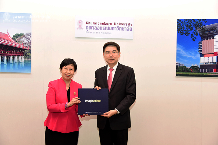 Prof. Lily Kong, Provost, Singapore Management University ประเทศสิงคโปร์ เยือนจุฬาฯ