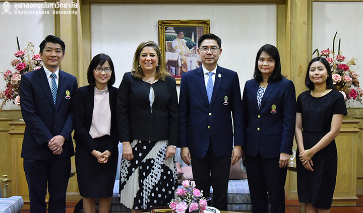 ต้อนรับผู้บริหารมหาวิทยาลัยประ๶�ทศ๶�ม็กชิโก