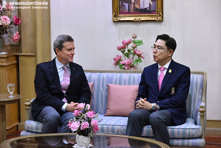 จุฬาฯให้การต้อนรับทูตประเทศโปแลนด์