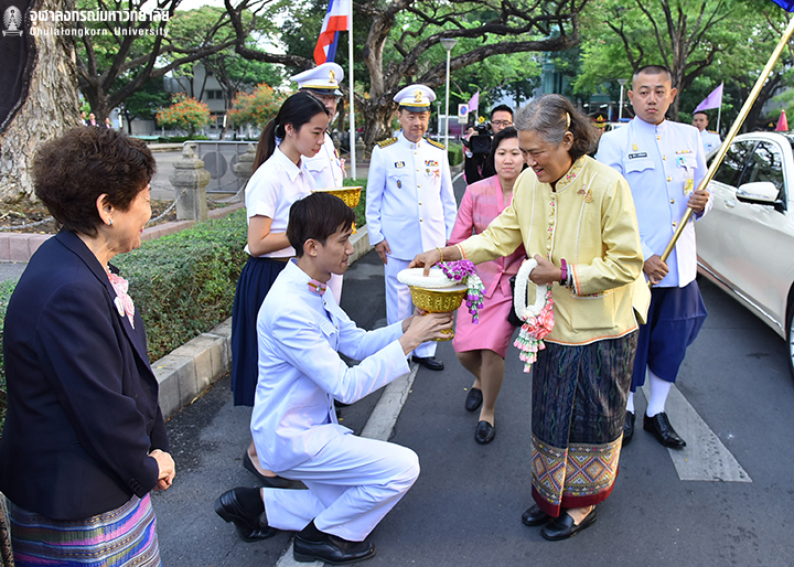 สมเด็จพระเทพรัตนราชสุดาฯ สยามบรมราชกุมารีเสด็จฯ ทรงร่วมงานวันครบรอบ 102 ปีแห่งการสถาปนาจุฬาฯ