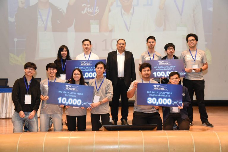 นิสิตวิศวฯ รับรางวัลชนะเลิศ งาน TOT Hackathon 2019 สาขา Big Data Analytics