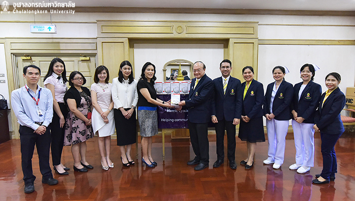 รับมอบหน้ากากอนามัยจาก BANK OF AMERICA