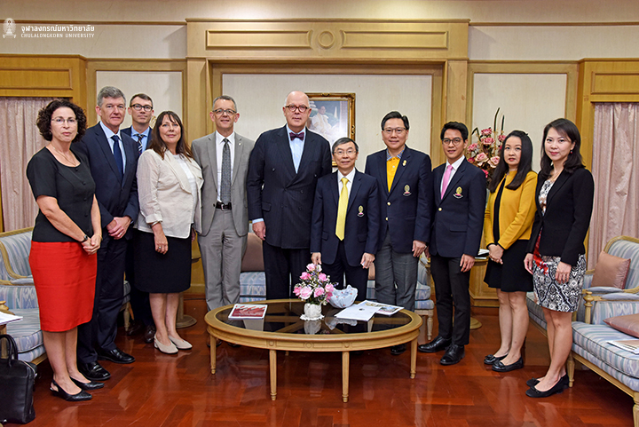 ผู้บริหาร Macquarie University ประเทศออสเตรเลียเยือนจุฬาฯ