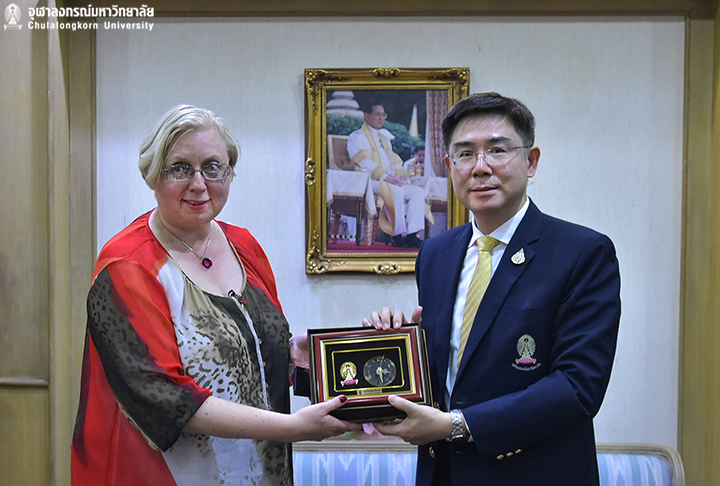 จุฬาฯต้อนรับเอกอัครราชทูตสาธารณรัฐลิทัวเนีย