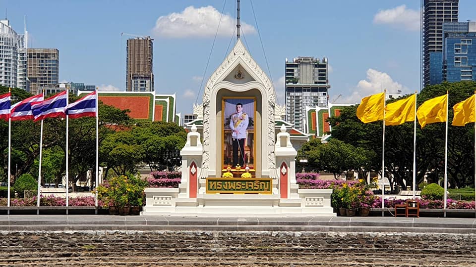 จุฬาฯ จัดทำซุ้มเฉลิมพระเกียรติ เฉลิมฉลองโอกาสพระราชพิธีบรมราชาภิเษก