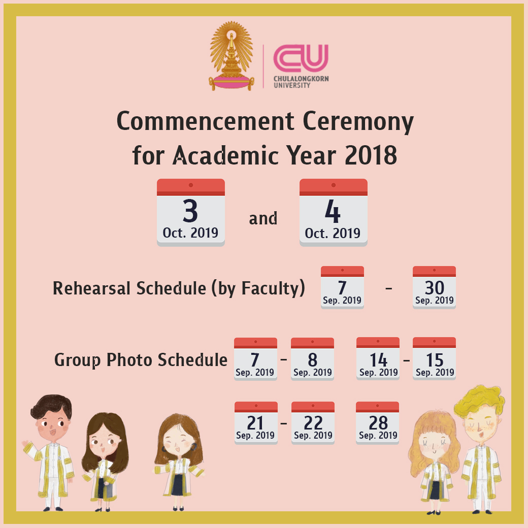 Chulalongkorn University Commencement Ceremony for Academic Year 2018