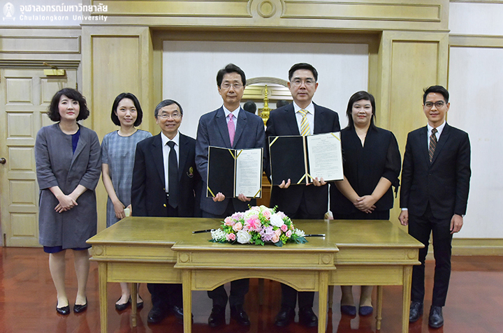 ลงนามความร่วมมือระดับมหาวิทยาลัยระหว่างจุฬาฯ และChey Institute for Advance Studies & Korea Foundation for Advanced Studies