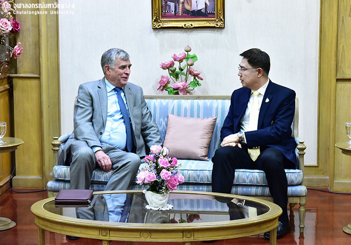 จุฬาฯต้อนรับทูตประเทศไอร์แลนด์