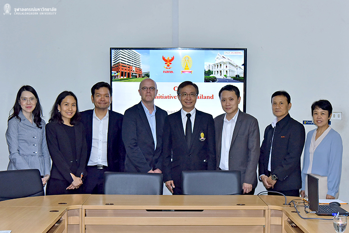 Representatives of Royal Thai Embassy in Brussels Visit CU