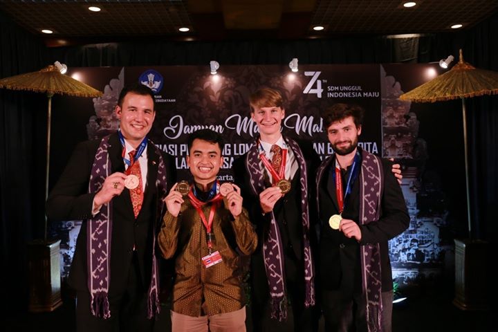 นิสิตคณะเศรษฐศาสตร์ จุฬาฯ คว้า 2 รางวัล จากการแข่งขัน ภาษาอินโดนีเซียสำหรับชาวต่างชาติ