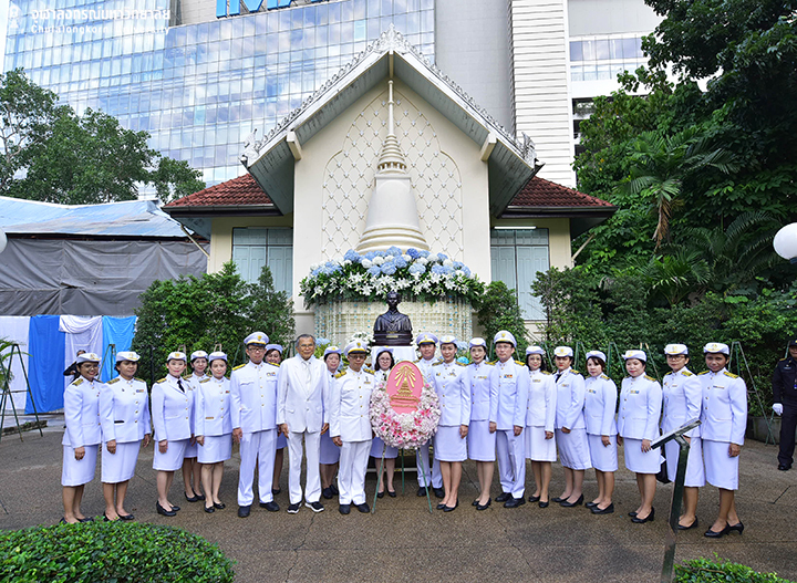 พิธีวางพวงมาลาถวายสักการะสมเด็จพระมหิตลาธิเบศร อดุลยเดชวิกรม พระบรมราชชนก 2562
