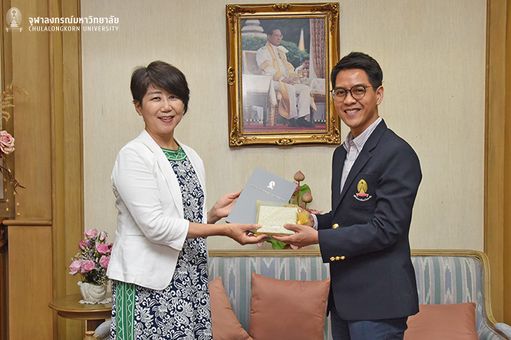 Vice President of Tohoku University Visits Chula