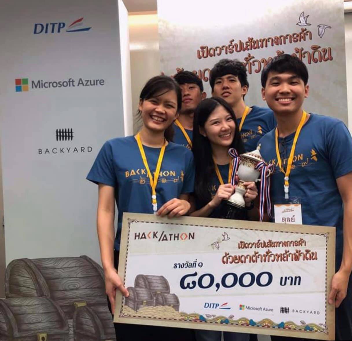 Chula Students Win Hackathon Competition