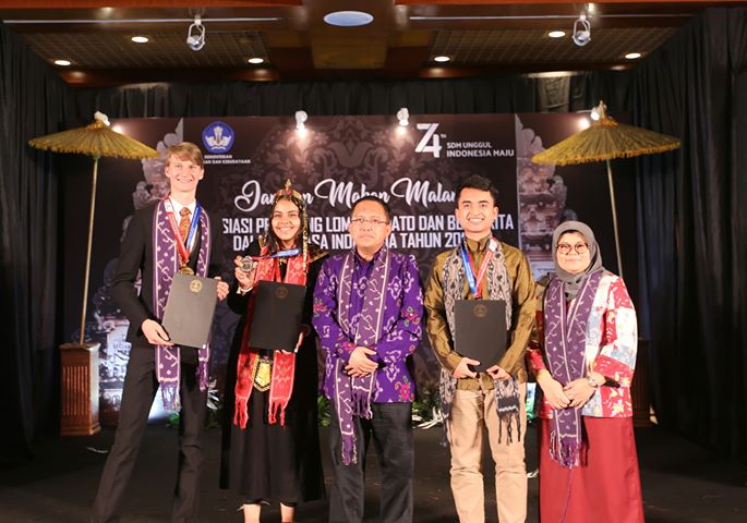 CU Economics Student Wins Awards from the Indonesian Speech Competition for Foreigners