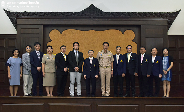 แถลงข่าวโครงการความร่วมมือวิจัยྺยะพลาสติกใ�Ȩ��ะเล