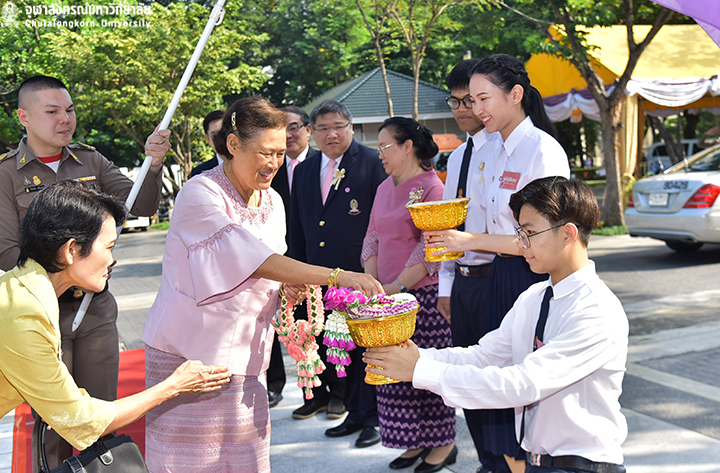 สมเด็จพระกนิษฐาธิราชเจ้า กรมสมเด็จพระเทพรัตนราชสุดาฯ สยามบรมราชกุมารีทรงเป็นประธานในพิธีไหว้ครูดนตรีไทยประจำปีการศึกษา 2562