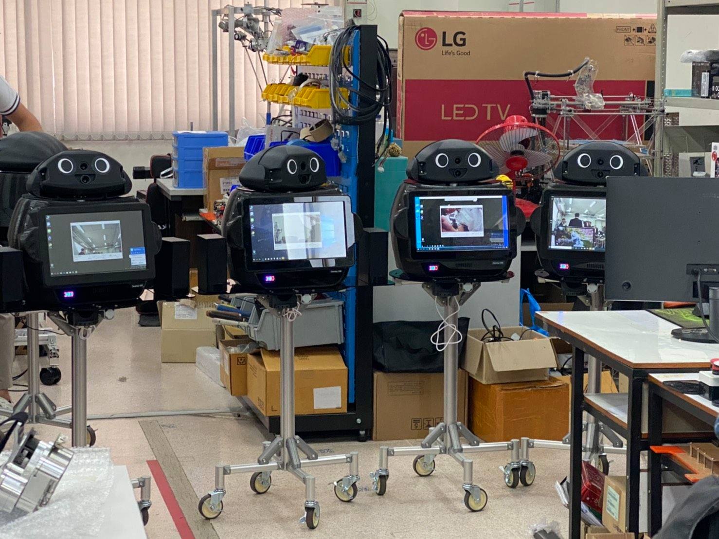 Robots roll out to treat infectious diseases