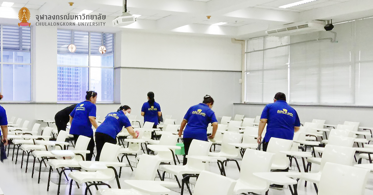 จุฬาฯ จัดมาตรการรุกเข้มด้านความสะอาดปลอดภัย ต้านภัย COVID-19