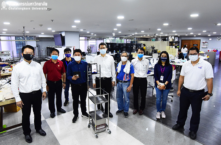 โมเดิร์นไนน์ทีวี สัมภาษณ์อาจารย์วิศวฯ จุฬาฯ เรื่องหุ่นยนต์ CU-RoboCOVID