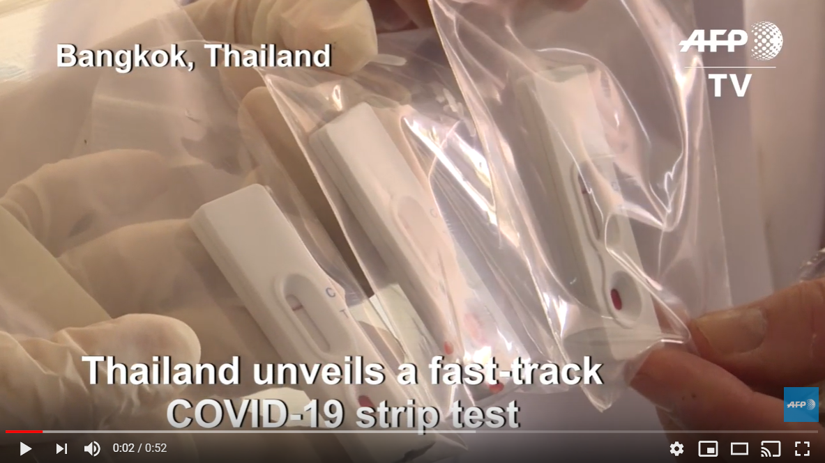 Thailand launches COVID-19 strip test