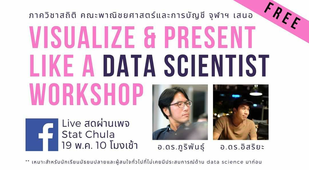 Online Workshop โครงการ Young Data Scientist Camp