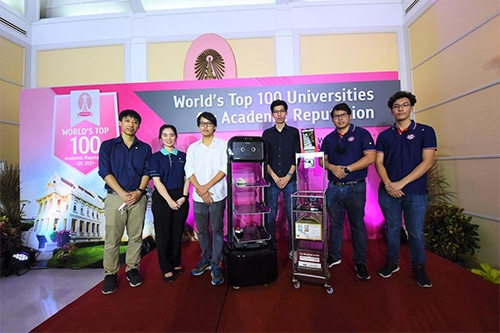 นิสิตวิศวฯ จุฬาฯ หนึ่งในเบื้องหลังทีมหุ่นยนต์ “นินจา” ช่วยบุคลากรทางการแพทย์ลดเสี่ยงโควิด-19