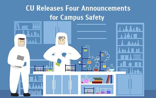 CU Releases Four Announcements for Campus Safety