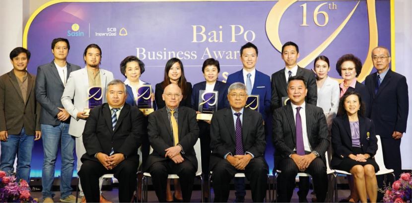 16th Bai Po Business Awards by Sasin honors five SMEs embracing the power of entrepreneurship to beat the COVID crisis and stand strong in the “next normal” era