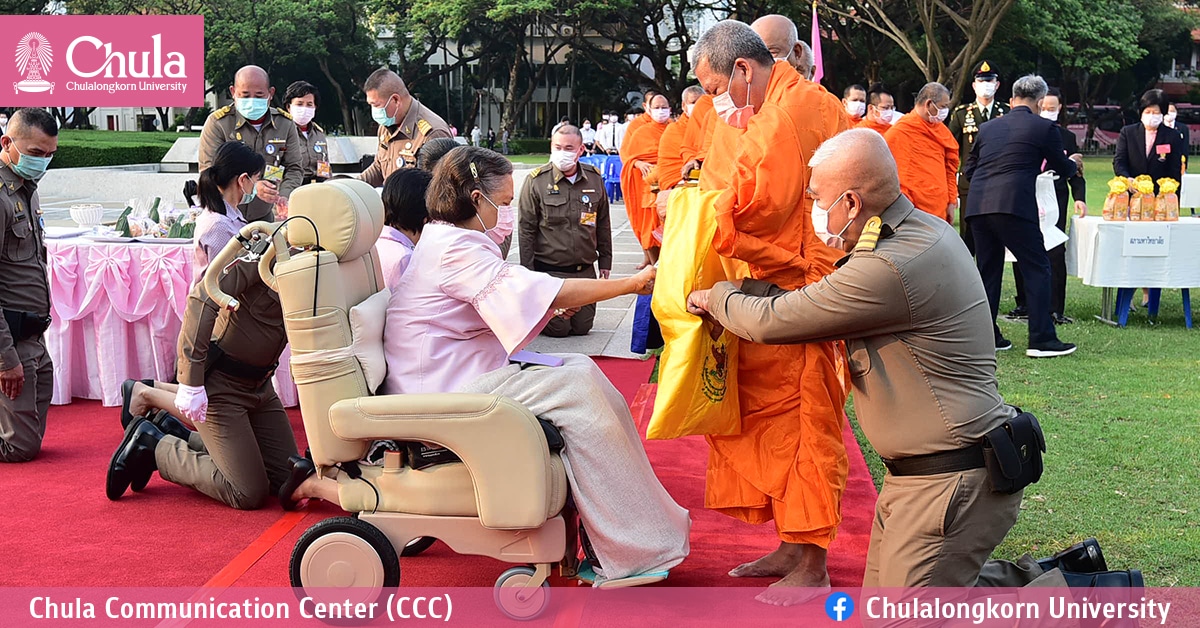 สมเด็จพระกนิษฐาธิราชเจ้า กรมสมเด็จพระเทพรัตนราชสุดาฯ สยามบรมราชกุมารี เสด็จฯ ทรงร่วมงานครบรอบ 104 ปีแห่งการสถาปนาจุฬาฯ