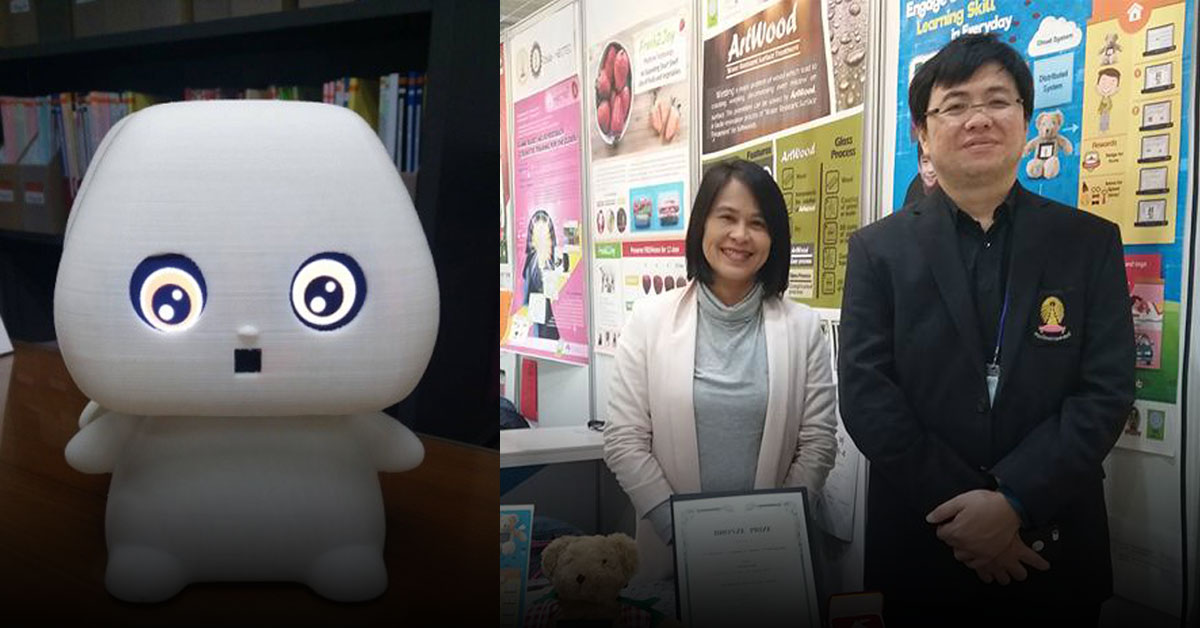 Robot Teaching Assistant from Chula Wins Two Prestigious Global Awards
