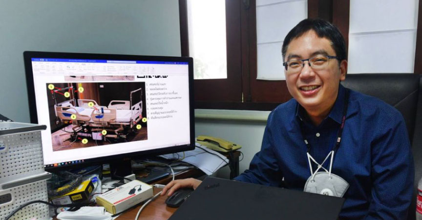 Chula’s “Smart Hospital Beds” innovation can help prevent falls