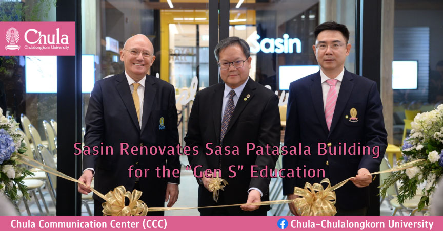 Sasin Renovates Sasa Patasala Building for the “Gen S” Education
