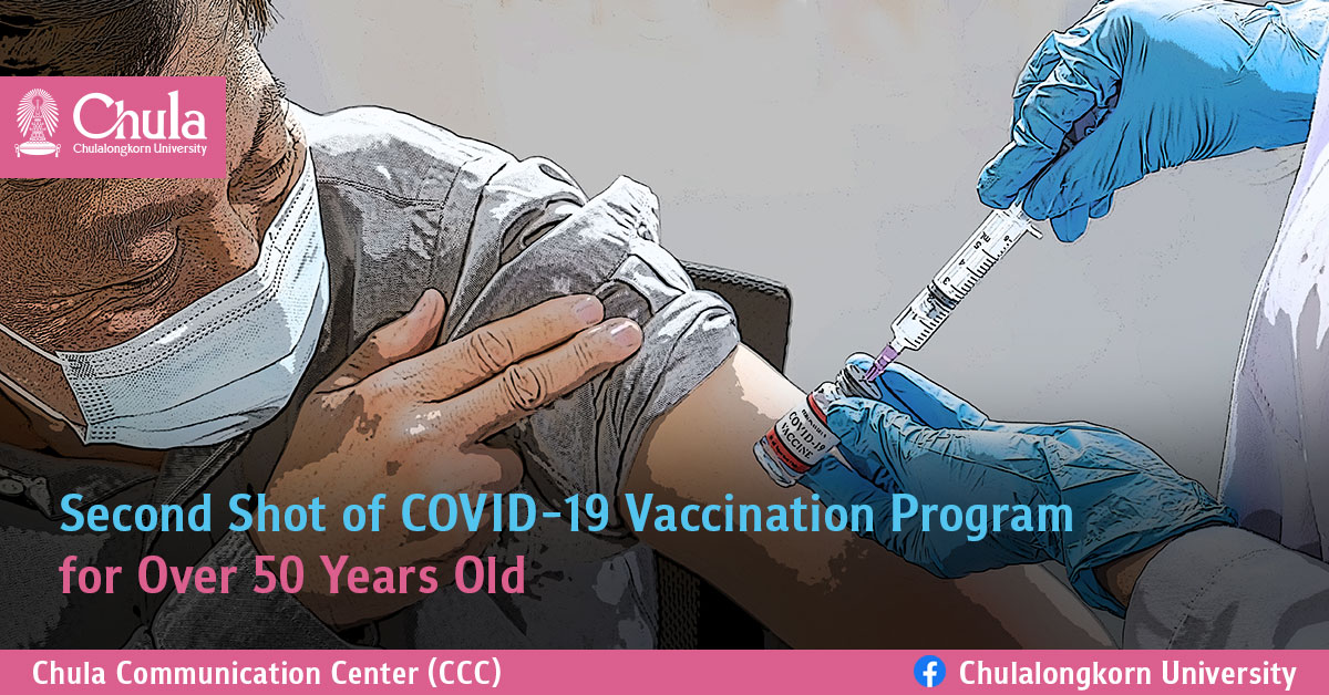 Second Shot of COVID-19 Vaccination Program for Over 50 Years Old