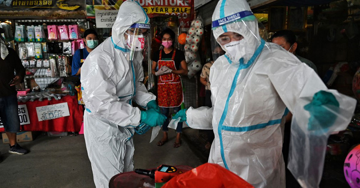 Thai Device Tests for Coronavirus in Armpit Sweat