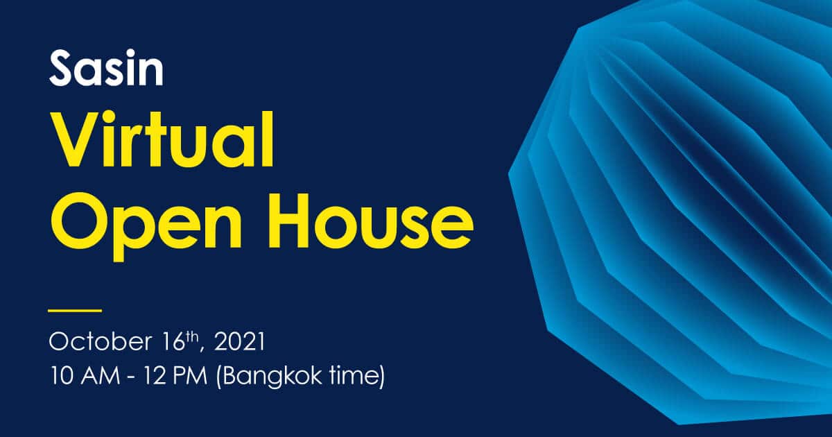 Sasin Virtual Open House – October 16, 2021