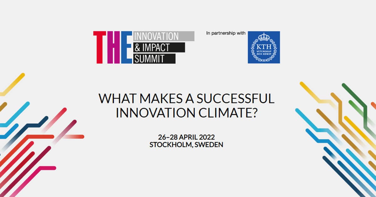 Chula Vice President Joins THE Innovation & Impact Summit 2022