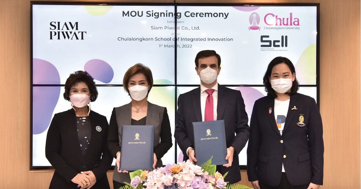 Siam Piwat Embarks on a Research and Innovation Partnership with Chulalongkorn University