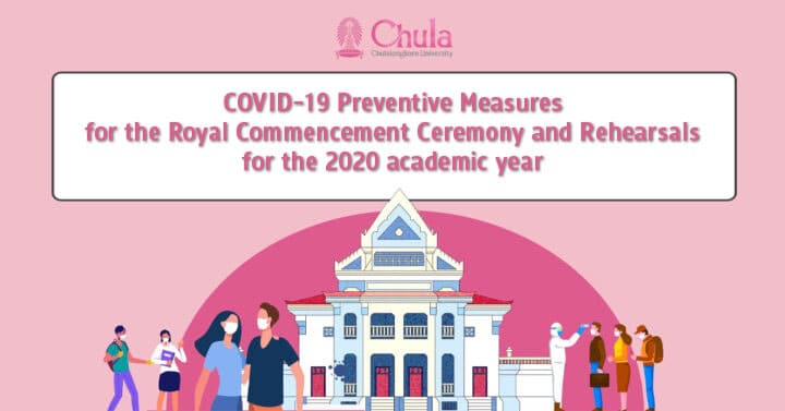 COVID-19 Preventive Measures for the Royal Commencement Ceremony and Rehearsals