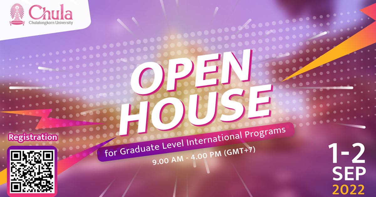 Chula Virtual Open House for International Graduate Programs